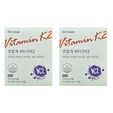닥터린 초임계 비타민K2 30정 2박스