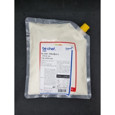 비셰프 샤워크림소스 1kg x 10개 튀김소스 새콤소스