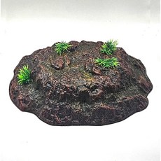 어밥 거북이 부상 화산 섬 쉼터 레드, 1개, 150g