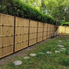 대나무울타리세우기