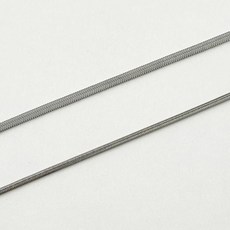 치트키 남녀공용 벨리타 스네이크 써지컬 데일리 실버 로즈골드 레이어드 팔찌