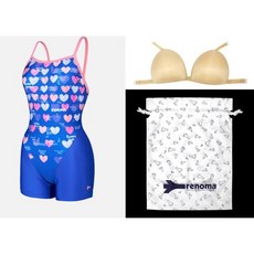  레노마(swim&gym) [레노마수영복]여성X백 반신수영복LS2E557RB 