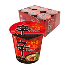 [유통기한보증 품질보증] [농심 컵라면] 신라면 컵6입