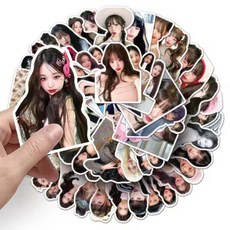 IVE 아이브 포카 포토카드 55장 비공굿 장원영 안유진, 장원영 스티커 50장