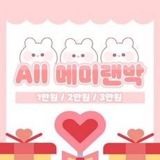 ( 토실 문구점 ) All 메미 랜덤박스 / 귀여운 토끼 인스 / 어린이 선물 / 다이어리 꾸미기, 3만원 랜덤박스