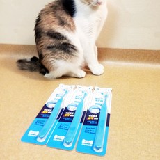 에티펫 고양이양치 입냄새 칫솔 구강관리, 1개