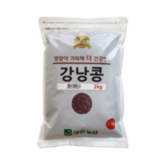 대한농산 강낭콩, 2kg(1개), 11개
