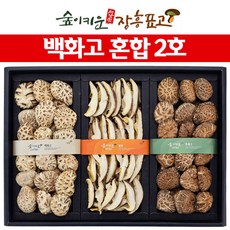 장흥표고버섯 백화고 혼합2호 백화고(소)180g 흑화고(소)160g 절편 120g, 1개