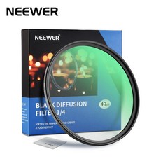 NEEWER Black Diffusion 1/4 Cinematic Effect Filter / 블랙미스트 / 니워 / 정품 40.5mm 상품 이미지