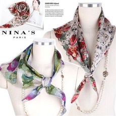 인견삼각스카프