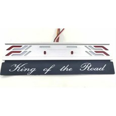 1 14 RC 770S 금속 LED PCB 미등 그룹 시스템 머드 가드 로고 포함, 1) logo for scania, 1개