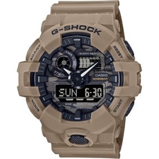 G-Shock GA700CA-5A 다이얼 위장 유틸리티 시계 위장 One Size 캐주얼
