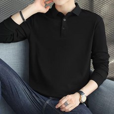 포맨 가을 남성 셔츠 터틀넥 카디건 긴팔 캐주얼 사무실 비즈니스 일상복