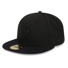 MLB모자 뉴에라 59Fifty 오리지널 뉴욕 양키즈 블랙아웃