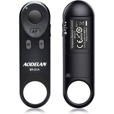캐논용 AODELAN 무선 리모컨 캐논 M6 Mark II 6D 교체 BRE1 카메라 셔터 릴리스 EOS RP M50 90D SL3 250D SL2 200D T7i G7 X I, 1개