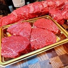 (10년전가격 도전) 호주 청정우 소고기 저지방 왕도톰 안심 스테이크 구이 360g, 1개, 360g(왕도톰 안심스테이크)
