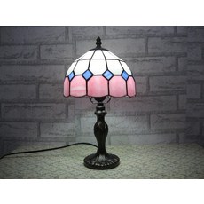 스테인그라스8인치바로크led조명침실무드등