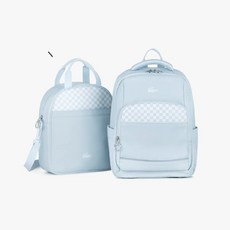 라코스테 (신학기 책가방)크리키 체크 패턴 백팩 & 신발주머니 SET KP NH4317P53GM29