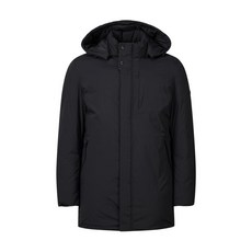닥스 20FW 블랙 탈착후드 구스다운점퍼 DGJU0D733BK