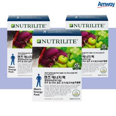 암웨이 맨즈팩 에너지 팩 남성 멀티 비타민x3개, 상세페이지 참조, 상세페이지 참조, 상세페이지 참조, 상세페이지 참조