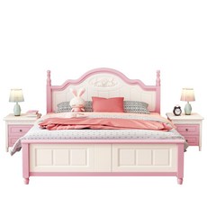 아기 침대 수납 어린이 저상형 원목 유아 키즈 이케아, 1800mm * 2000mm