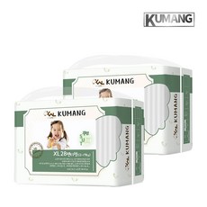 쿠망 슈퍼 울트라 씬 팬티 5단계 기저귀 XL 특대형 28매 팬티형, 2팩