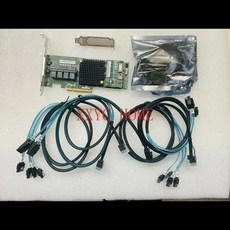 Adaptec ASR 71605 PCIe Raid 배터리 4 x SFF-8643 to SATA 케이블 1GB 16 포트