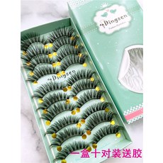 셀프 연장 자석 마그네틱 속눈썹 붙이기 붙이 인조 연예인 속눈섭, 한개옵션1, 한개옵션0