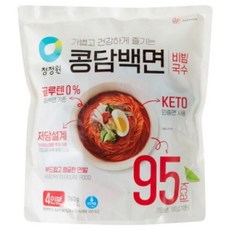 청정원 콩담백면 비빔국수 4인분 760g 1개