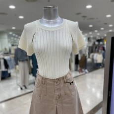 에고이스트 여성 조직믹스 암홀 트임 폴오버 (EQ3JK705)