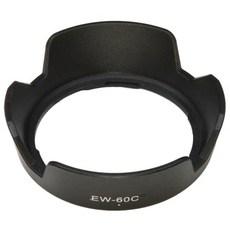 F-Foto EW-60C Canon EF-S 18-55mm IS C-EW60C 렌즈 후드 (대상 렌즈: 렌즈 대응 호환품, 1개
