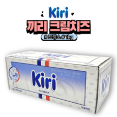 [아이스박스 포장] 끼리 크림치즈 프랑스산, 1kg, 1개