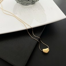 Clybo 티타늄 스틸 목걸이 펜던트 목줄 쇄골체인choker