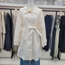 온앤온 벨티드 싱글 오버핏 트렌치코트JW4MR30401