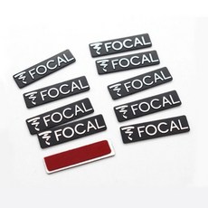 포칼 미니 엠블럼 FOCAL 스티커, 사이즈 확인, 1개