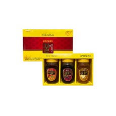 산수원 꿀차세트 4호 600g x 3병 /선물용/선물세트 명절 선물세트, 산수원 꿀차세트 4호 600g x 3병 /선물용/선물세, 3개, 1개입