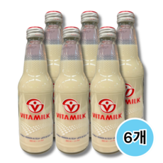 태국 비타밀크 소이밀크병 300ml, 6개