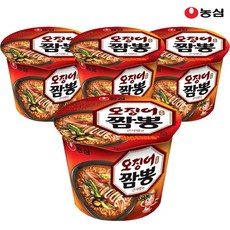 농심 오징어짬뽕 큰사발 115g x 4개