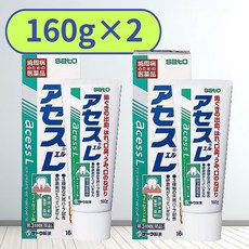 일본발송 사토 아세스 오리지날 160g 아세스L 아세스E 2개세트, 아세스 L 160g (그린), 2개