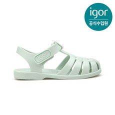 이고르 클라시카 벨크로 민트 여아남아 젤리샌들 아쿠아슈즈