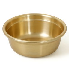 카시안 황제 양은 양푼이 GI 알루미늄 양푼 대접 그릇 식당, 1개