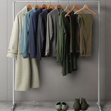 이케아 매장용 스틸 스탠딩 파이프행거 원룸 드레스룸 옷걸이 옷정리 행거, 1M x1.2M, 1M x1.2M