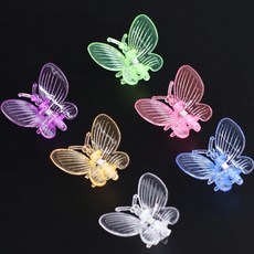 화분 식물 10-800PCS 난초 클립 나비 클램프 정원 포도 나무 등반 고정 지원 플라스틱 장식 분재, [01] 10pcs, [08] H
