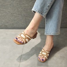 포멜카멜레 트리밍 뮬 샌들3CM 2종 FJS1F1SS034 327934