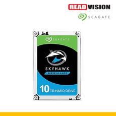 [씨게이트] SkyHawk ST10000VE001 10TB 하드 CCTV, SkyHawk HDD - 10tb하드디스크