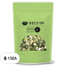 바로한끼 동결건조 대파, 30g, 15개