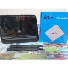 [해외] 설정 HUAWEI B890 4G LTE 무선 라우터 스마트 허브 및 듀얼 35DBI 안테나 및 3 4 B890 안테나, 상세내용표시