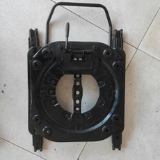 올뉴카니발 360도회전시트 시트개조 회전판 슬라이딩 공간레일 좌석레일 비지니스카 차박, 턴테이블+하단 50cm 롱 스트로크 40cm