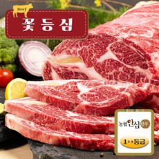 [농협안심한우] 투뿔(1++) 한우 꽃등심 | 구이, 1개, 500g