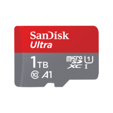 샌디스크*울트라 microSD 1TB QUA4 120MB/s, 1개